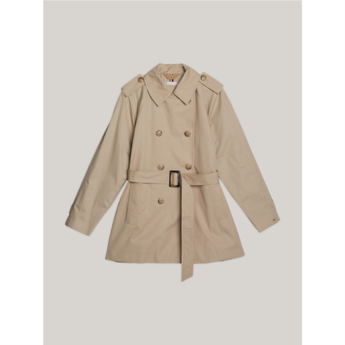 TOMMY HILFIGER Belted Trench Coat